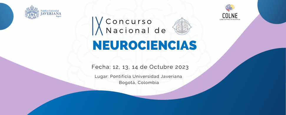 IX Concurso Nacional de Neurociencias Pontificia Universidad Javeriana